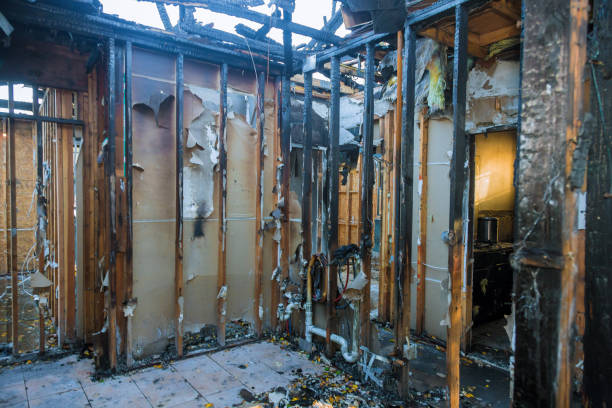 Professional Smoke Damage Restoration technician working in Berlin, OH